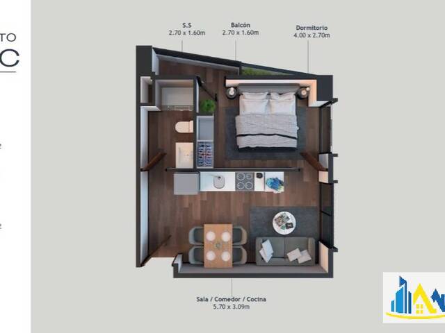 #420 - Apartamento para Venta en Ciudad de Guatemala - Guatemala